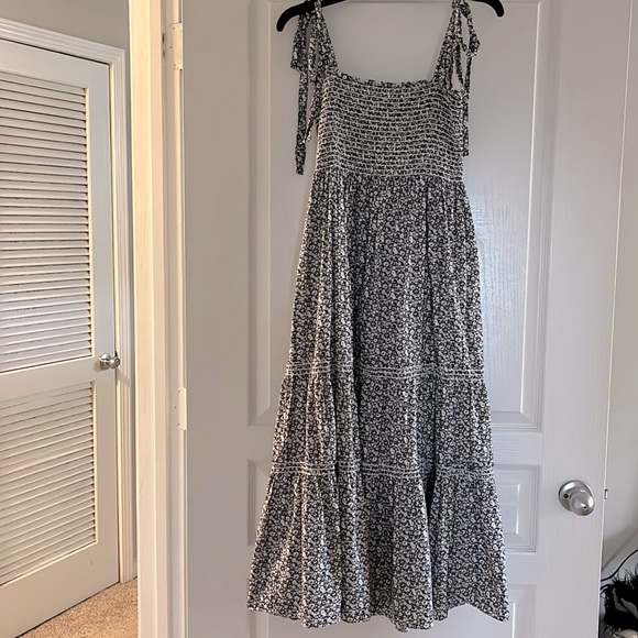 O.P.T. Cara Smock Tiered Floral Dress, Size Small - Picture 2 of 9